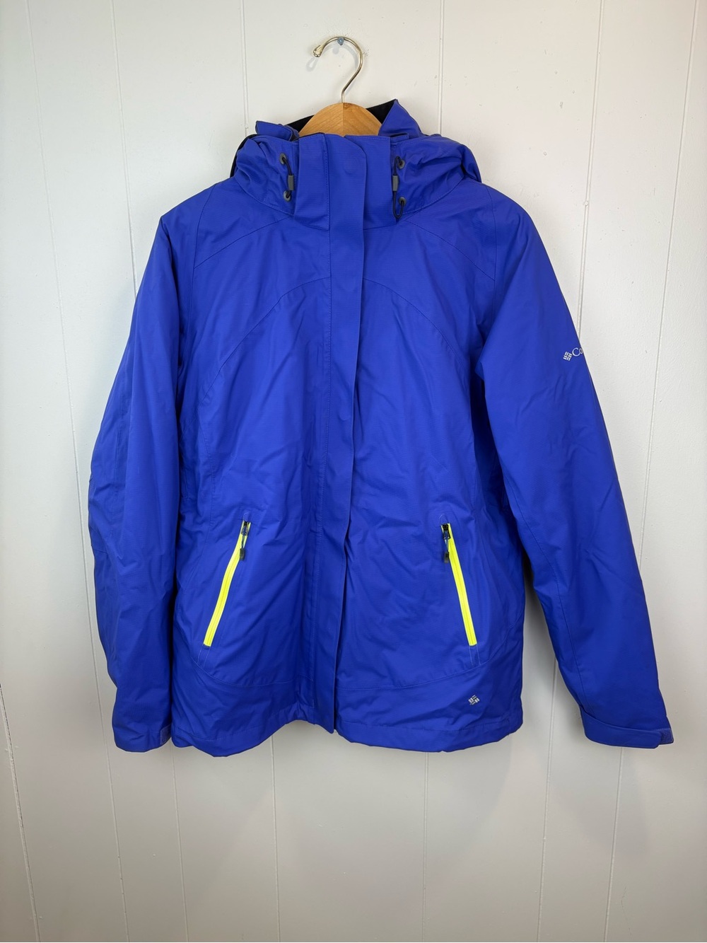 Columbia Interchange Wind Breaker Jacket/Coat Women’s Large